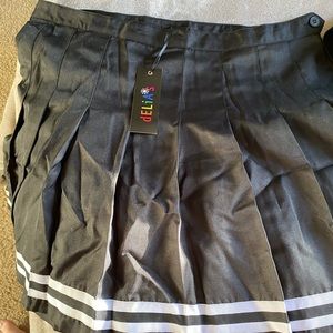 Dolls kill black pleated skirt